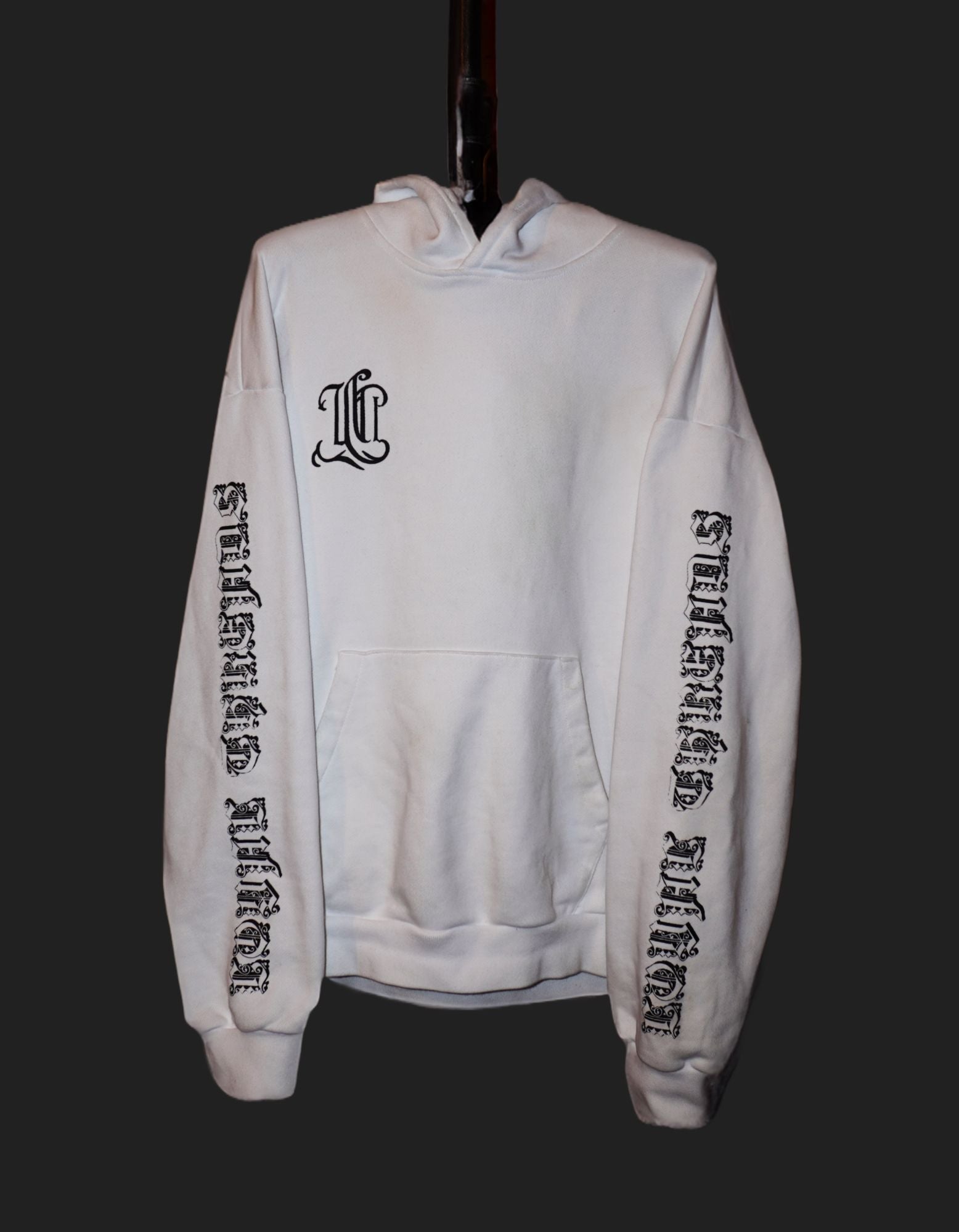 Worldwide Gothic print hooded Tracksuit