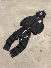 BLACK LT TRACKSUIT